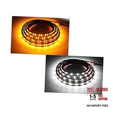 Truck Led Running Board Lights Amber Side Marker Kit White Courtesy Lights