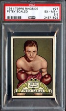 1951 Topps Ringside Boxing Cards 37