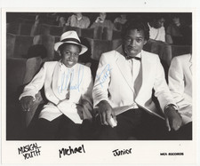 Musical Youth THREE Signed 8 x 10 Photos / Autographed British Reggae Band 1980s