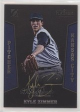 2013 Onyx Platinum Prospects Auto Gold Ink 122/150 Kyle Zimmer #PPAU40 Auto 2r8