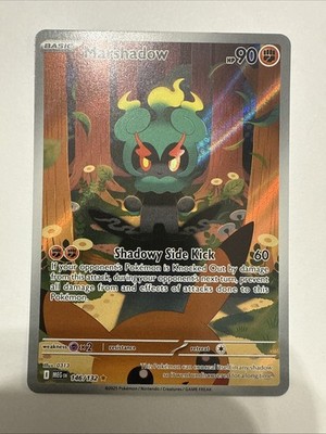 Pokemon TCG Marshadow 146/132 Mega Evolution NM Near Mint Pack Fresh Card |  eBay