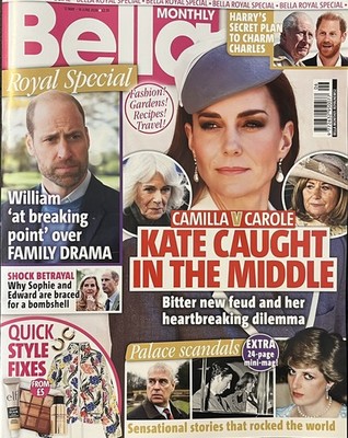 BELLA MONTHLY MAGAZINE ISSUE ROYAL SPECIAL 