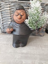 Schornsteinfeger Schlotfeger Glücksbringer Keramik Spardose Sparschwein Handmade