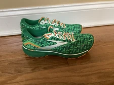 Brooks Ghost 15 Men's Running Shoes Size 11 Green Shamrock St. Patrick's Day