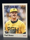 Paul Skenes 2024 Topps Heritage Rookie Card #200 - Pittsburgh Pirates -