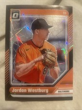 2024 Panini Donruss Optic Jordan Westburg #57 Black Velocity Prizm /39 