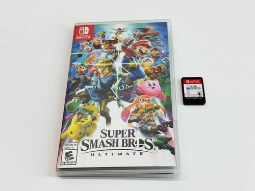 Super Smash Bros. Ultimate (Nintendo Switch) Game & Case Tested