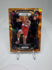 2023-24 Panini Prizm #153 Bilal Coulibaly Prizms Orange Ice