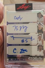 2022-23 Leaf MultiGraphics - Octographics Brandon Miller, Jordan Hawkins,... 2/2