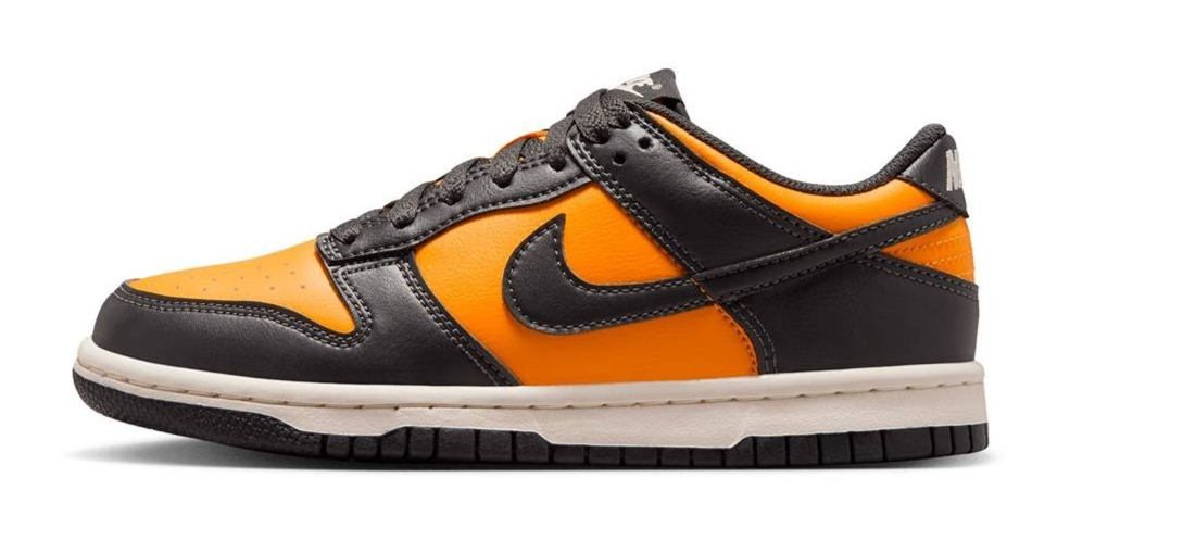NIKE DUNK LOW (GS) BIG KIDS SUNDIAL / ANTHRACITE-SAIL FB9109 701