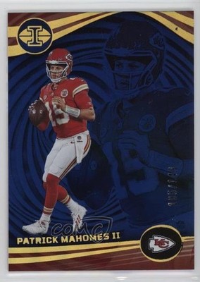 2023 Panini Illusions Blue 135/149 Patrick Mahomes II #52 11ng