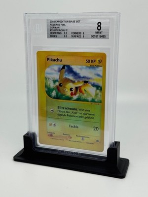 Pokemon Pikachu Reverse E-Series TCG Beckett BGS graded PSA
