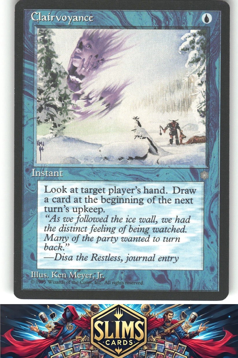 Clairvoyance - Ice Age - MTG - Common - # - NM