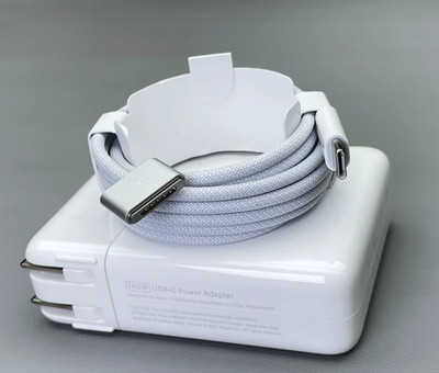 Genuine Apple 140W USB-C Power Adapter for Macbook M1 A2452 Magsafe 3 Cable