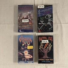 GRATEFUL DEAD Factory Sealed VHS Lot NYC Dead Ahead NYE '87 So Far NOS OOP image