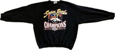 Vintage 90s Denver Broncos Crewneck Sweatshirt Big Logo size XL SB XXXII CHAMPS