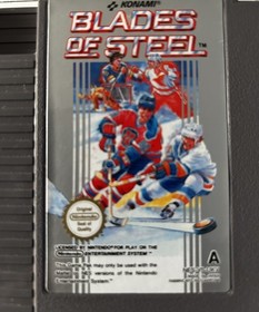 BLADES OF STEEL NINTENDO NES GAME BOXED + MANUAL PAL VERSION EXCELLENT CONDITION