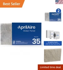 2-Pack 35 Water Panel Humidifier Filters for Models 300-768 - Easy Installation