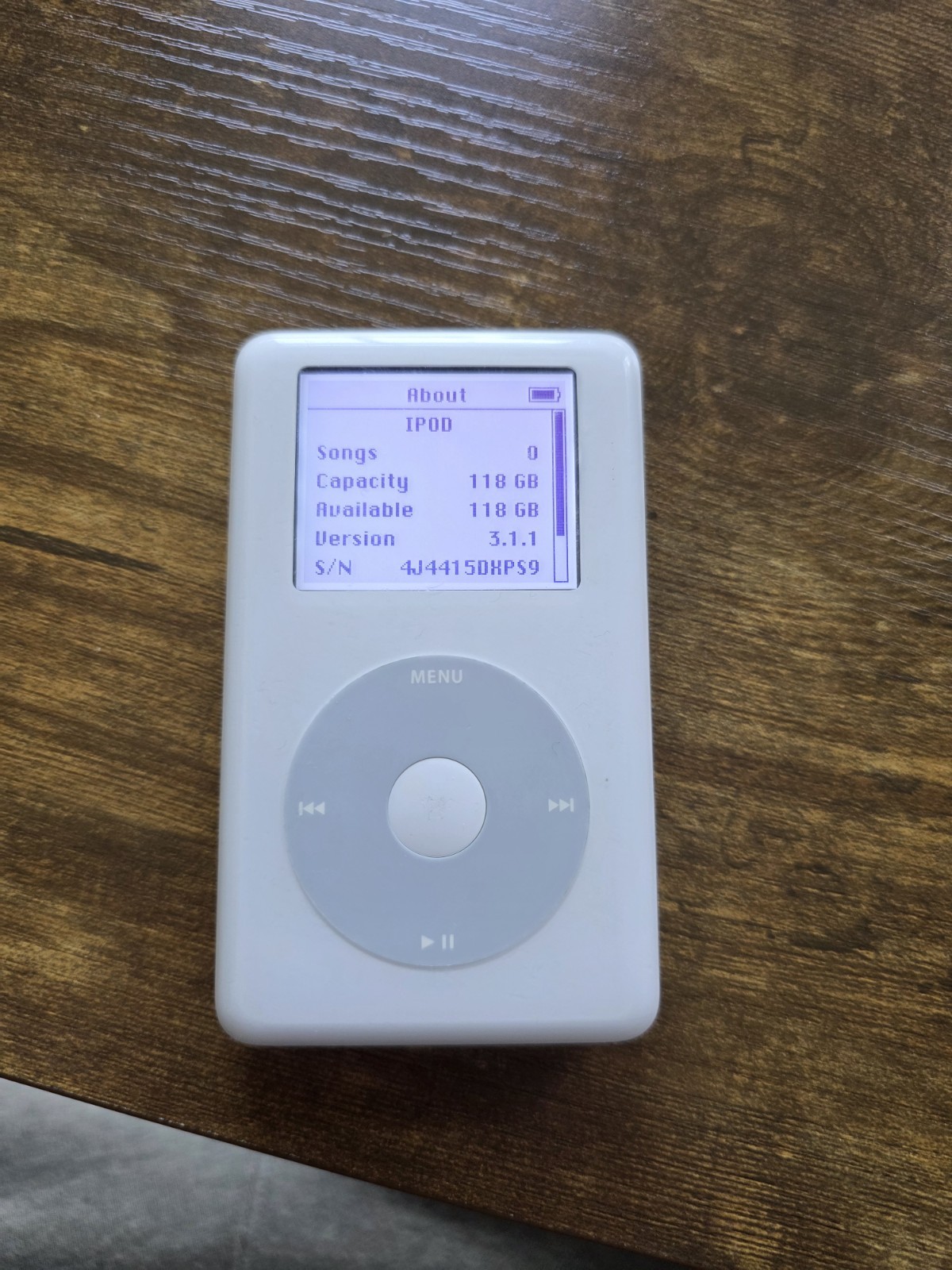 iPod 4th Gen Classic Modded
