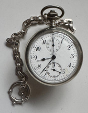 Orologio da tasca Leonidas cronografo cambio militare sottomarino marina - non funzionante