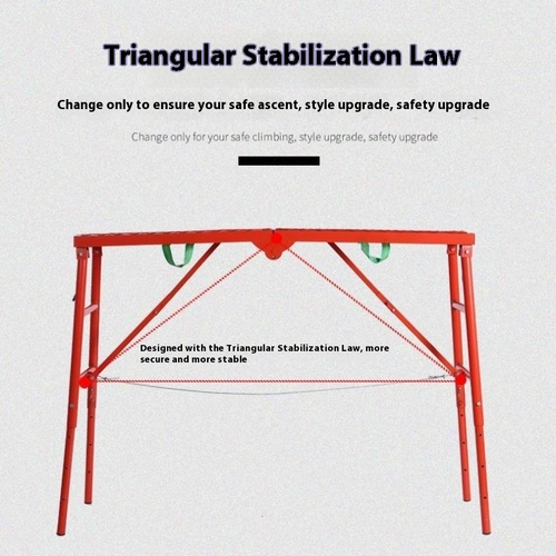 Extra Thick Folding Stool Short Horse Folding Horse Stool Reinforced Decoration - Afbeelding 13 van 16