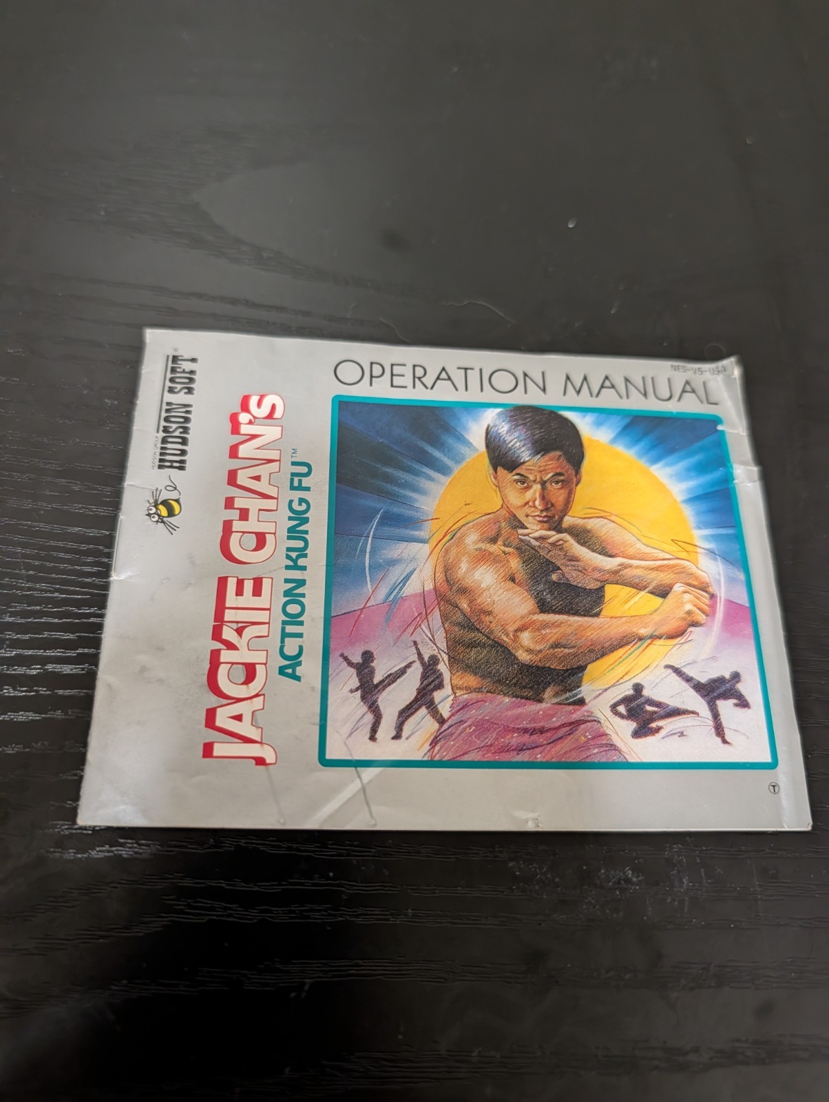 Jackie Chan's Action Kung Fu NES Nintendo Manual Only 1990  🥷 👀