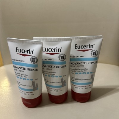 Eucerin Advanced Repair Hand Cream - 2.7 fl oz Pack Of 3