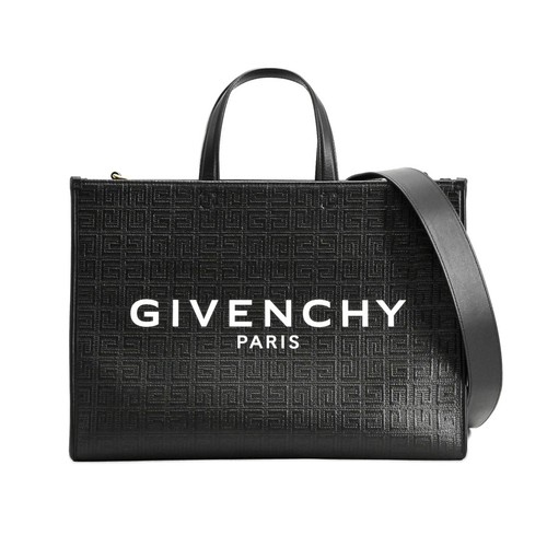 Givenchy G Tote Medium Tote Bag BB50N2B1GT Black Unisex Used A Grade
