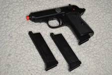 AIRSOFT by Umarex WALTHER PPK PPKs 6mm GBB Green Gas BLOW BACK 3 Mags MINT rare