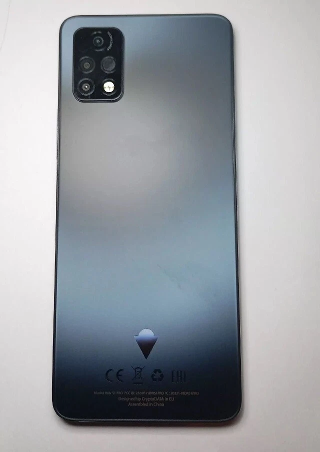 CryptoData HIDR S1 Pro Blockchain Privacy & Secured Crypto Phone & Wallet - Bild 4 von 4