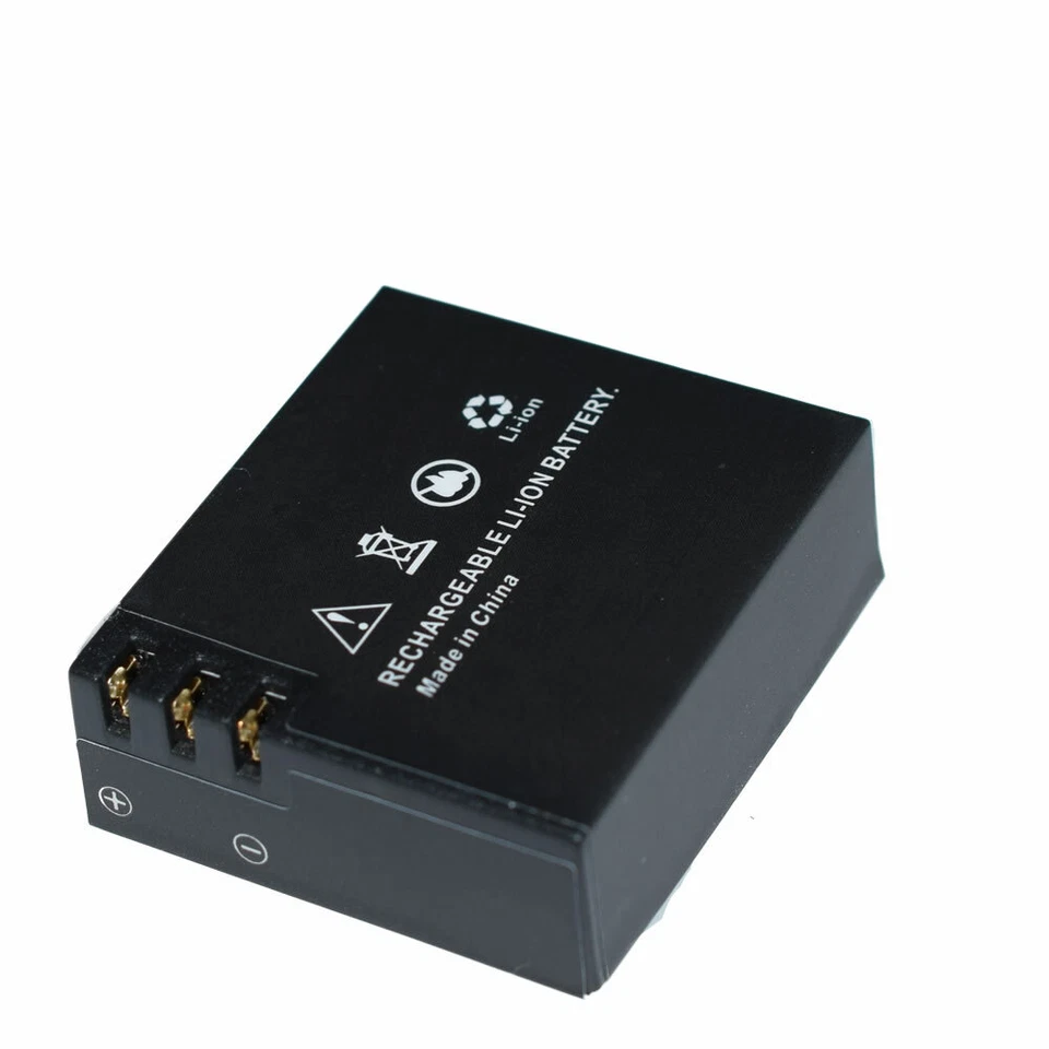 3x battery for Rollei Actioncam 220, 300, 300 Plus 310 330, 372, 415, 416 SJ4000 - image 4 of 4