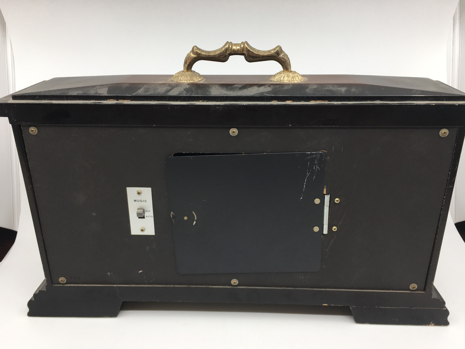 Silicon Music Mantle Clock 4 Jewels Tokyo Tokei Japan Vintage 16