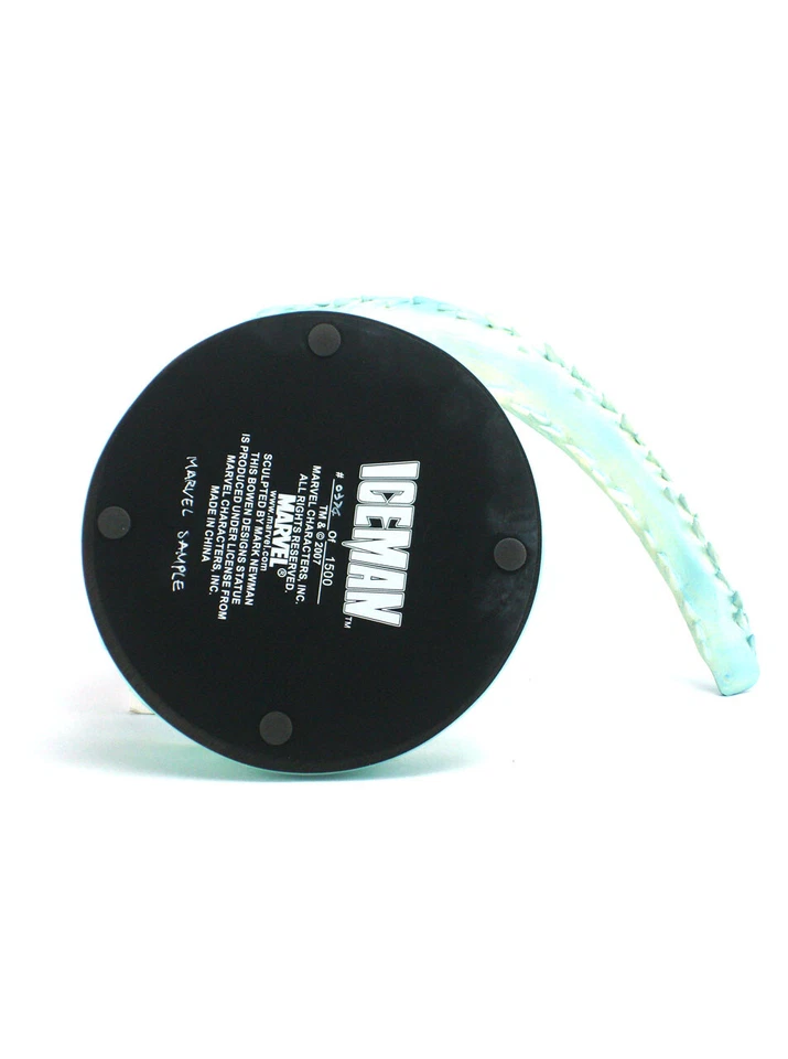 Bowen Designs Iceman Estatua Versión Acción X-Men 351/1500 Marvel Muestra Nuevo Foto 2 de 4