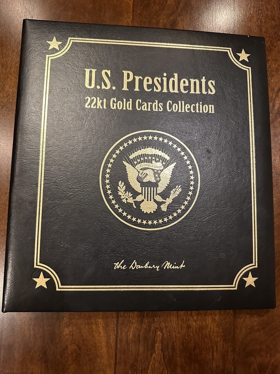 Us Presidents 22kt Gold Cards Collection | eBay