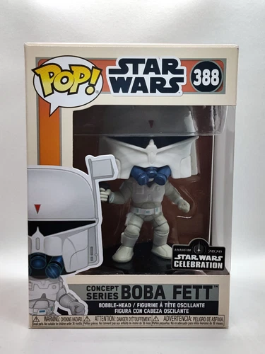 Funko Pop! Star Wars - Concept Series Boba Fett #388 Anaheim 2020 Star Wars Cele