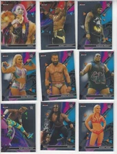 2021 Topps Finest WWE base cards RCs refractors xfractors inserts pick your card