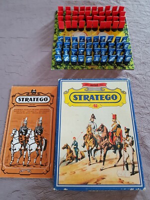 Stratego Jumbo Vintage 1978 – Mini Jeu De Société Voyage – Complet