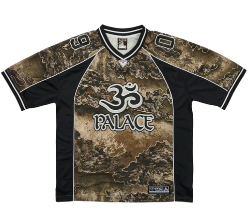 Palace OM Mesh Trikot Realtree Excape schwarz Größe Large Fußball Jagd London - Bild 1 von 3