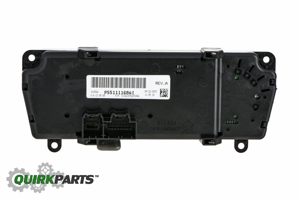 2011-2013 JEEP WRANGLER MOPAR A/C HEATER CLIMATE CONTROL MOPAR OEM 55111168AI - Image 3 of 4