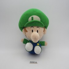 Luigi Baby Mario D0501A Super Mario Bros 2006 Legit Plush 7" Toy Doll Sk Japan