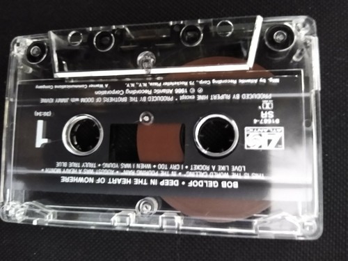 Bob Geldof - Deep in the Heart of Nowhere - 1986 - Cassette Atlantic 81687 - Picture 6 of 9