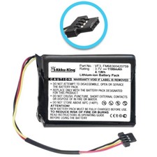 Vhbw Batterie Compatible Avec TomTom Pro 4000 GPS, Appareil De