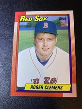 1990 Topps Roger Clemens #245 Error Card Yellow Dot Rare One Of Kind
