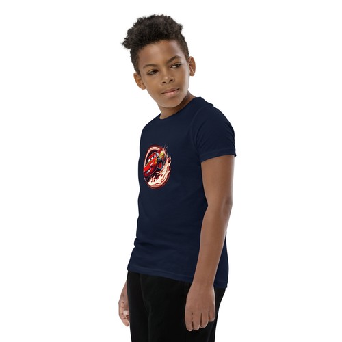 Cars Lightning McQueen Youth Short Sleeve T-Shirt - Picture 6 of 10