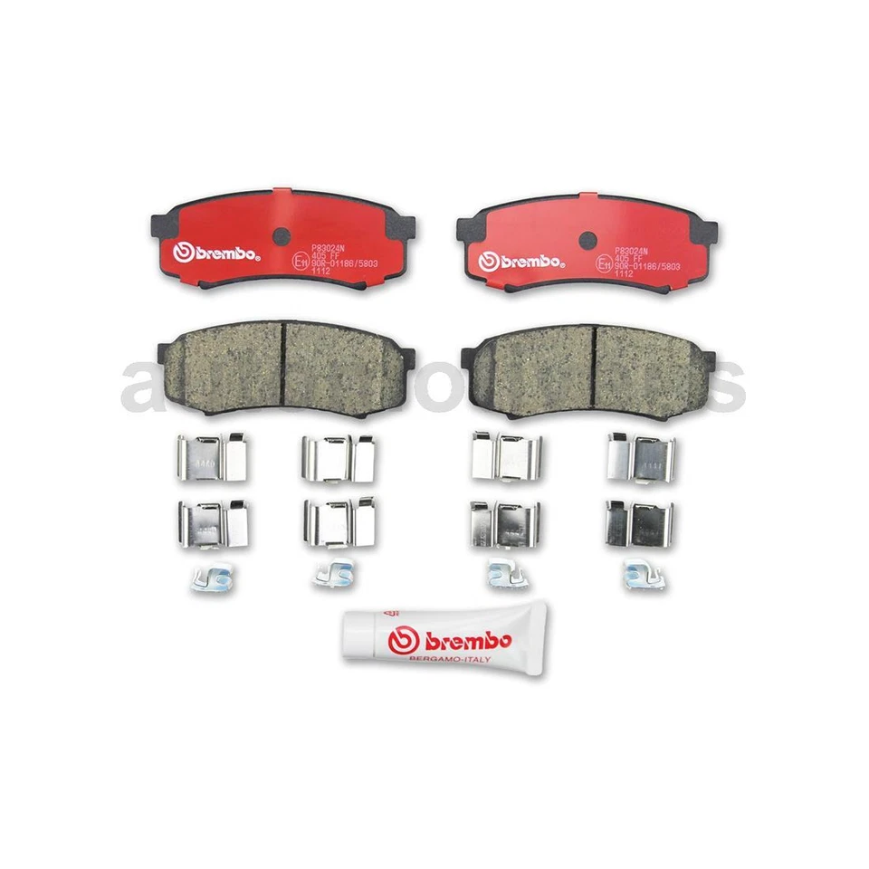 Juego de pastillas de freno de disco trasero rotor de freno de disco 3X Brembo para Toyota 4Runner 2003 2004 Foto 3 de 4