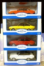 MCG 1/18 DIECAST 1976-7 FORD ESCORT MK2 RS2000 YELLOW OR RED