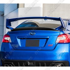 For 15-21 Subaru Wrx Sti Sedan Carbon Fiber Rear Trunk Duckbill Spoiler Wing