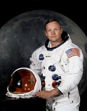 Listing image for Home Wall Art Print - Vintage Space Poster - APOLLO 11 ARMSTRONG - A4,A3,A2,A1