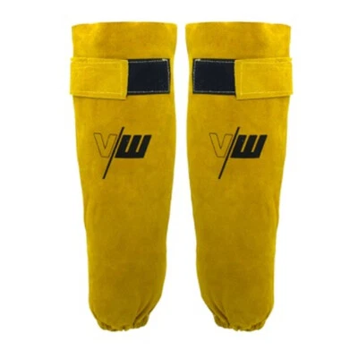 VECTOR WELDING 1 Paar Schweißer Armspritzschutz Schweißerärmel Schweißerschutz Leder zubehör