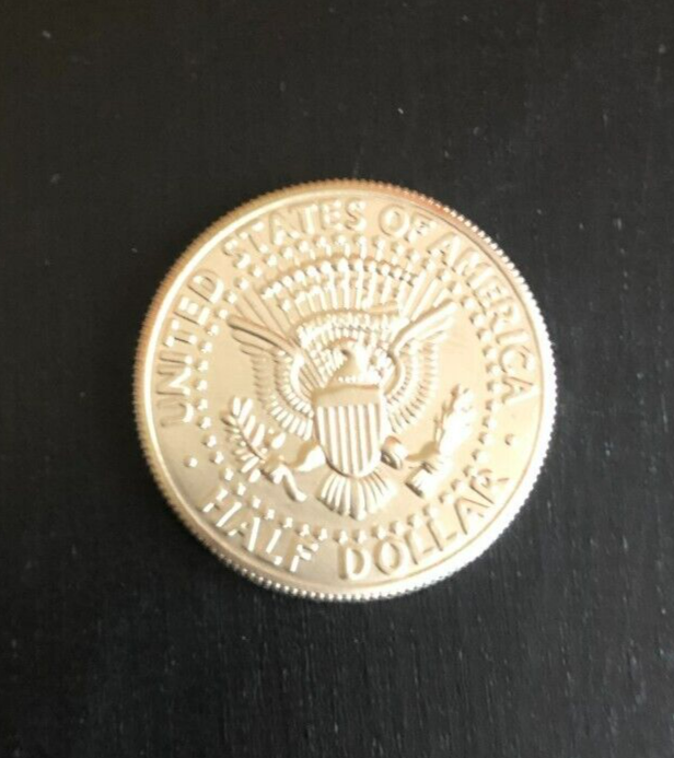 New Expanded Shell Magic Trick US Half Dollar Coin Tail Tails + Real ...